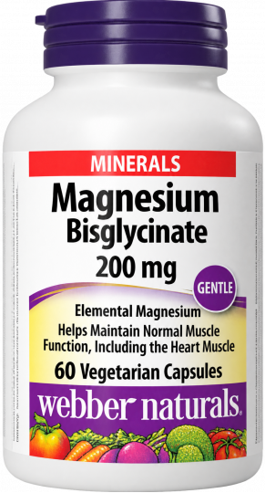 Viên uống bổ sung Magnesium Bisglycinate 200mg 60 viên