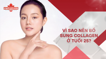 Vì sao nên bổ sung Collagen ở tuổi 25 - Maple Care