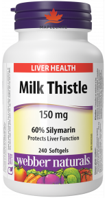Viên uống bảo vệ hỗ trợ chức năng gan Milk Thistle 60 Silymarin 150mg